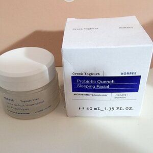 Korres Greek Yoghurt Probiotic Quench Sleeping Facial Cream